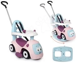 Rutscher-Set Erweiterbar Mit Sound Maestro Ride-On Pink 3in1 Smoby Mit Schaukelauflage