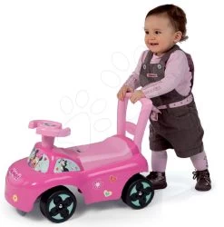 Set Lauflernhilfe Trott Cotoons 2v1 Smoby Grün Mit Würfeln, Licht Und Melodie Und Rutschfahrzeug Minnie Mit Rückenlehne -Smoby 720516 b smoby odrazadlo