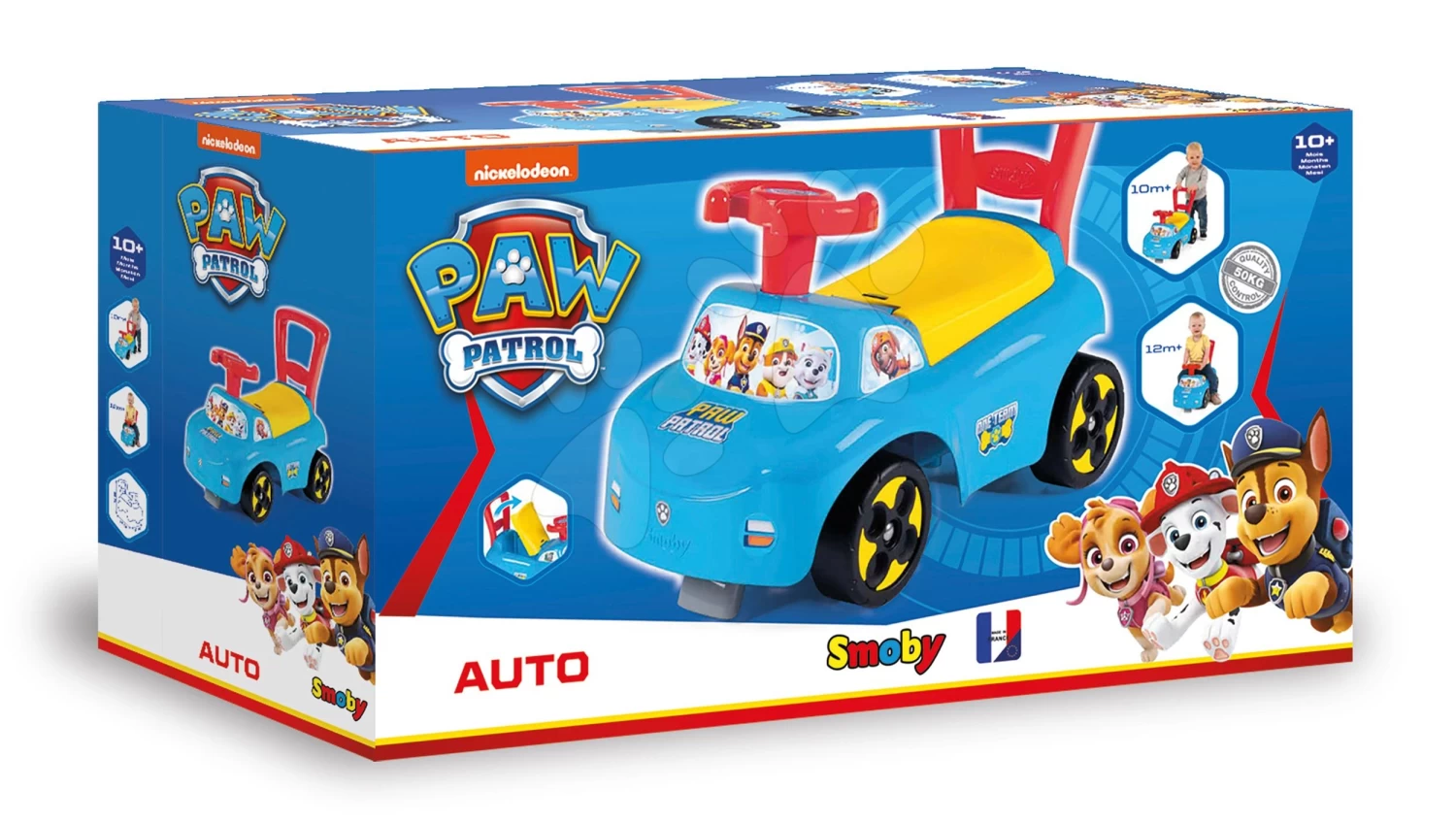Rutschfahrzeug Und Lauflernhilfe Paw Patrol Smoby Mit Rückenlehne Und Stauraum Ab 10 Monaten 5 Rutschfahrzeug Und Lauflernhilfe Paw Patrol Smoby Mit Rückenlehne Und Stauraum Ab 10 Monaten – Bild 5