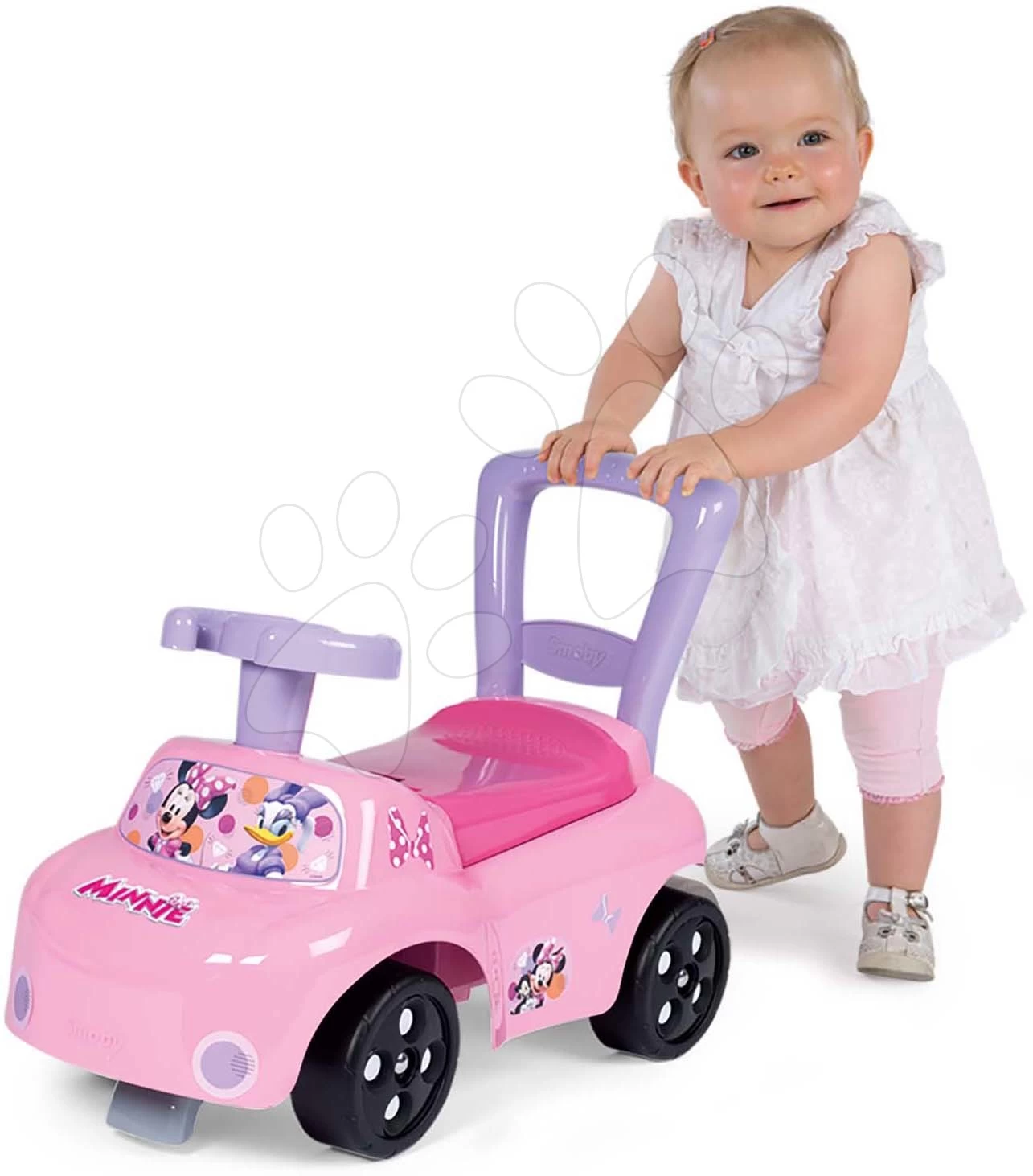 Rutschauto Und Lauflernhilfe Minnie Auto Ride-On Disney Smoby Mit Rückenlehne Und Stauraum Ab 10 Monaten54*27*40 Cm SM720532 2 Rutschauto Und Lauflernhilfe Minnie Auto Ride-On Disney Smoby Mit Rückenlehne Und Stauraum Ab 10 Monaten54*27*40 Cm SM720532 – Bild 2