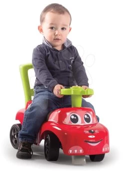 Rutschfahrzeug Mit Laufstall Pferdchen Auto Balade Smoby Mit Laufstall Und Führungsstange Ab 6 Monaten -Smoby 720618 e smoby odrazadlo