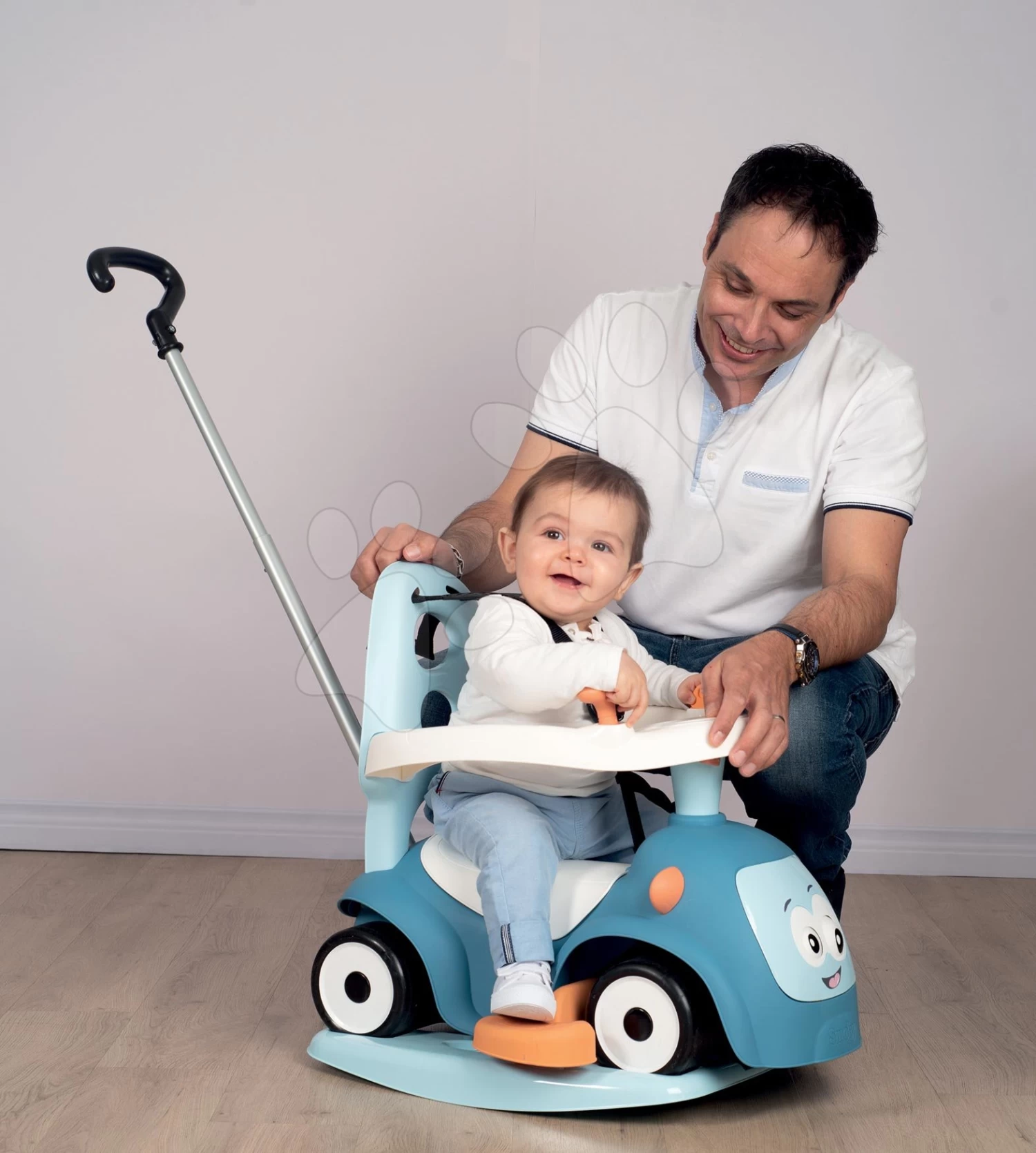 Rutscher-Set Erweiterbar Mit Sound Maestro Ride-On Blue 3in1 Smoby Mit Weichem Textilbezug 13 Rutscher-Set Erweiterbar Mit Sound Maestro Ride-On Blue 3in1 Smoby Mit Weichem Textilbezug – Bild 13