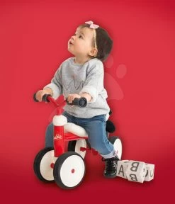 Rutschfahrzeug Rookie Red Smoby Mit Metallkonstruktion Und Drehbarem Lenker Ab 12 Monaten -Smoby 721400 b smoby odrazadlo