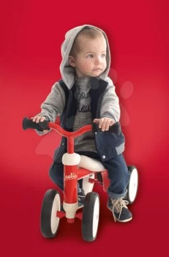Rutschfahrzeug Rookie Red Smoby Mit Metallkonstruktion Und Drehbarem Lenker Ab 12 Monaten -Smoby 721400 e smoby odrazadlo