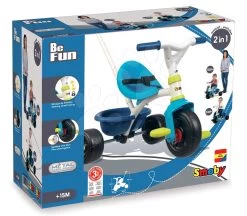 Dreirad Be Fun Blue Smoby Blau-grün Ab 15 Monaten -Smoby 740323 j smoby trojkolka