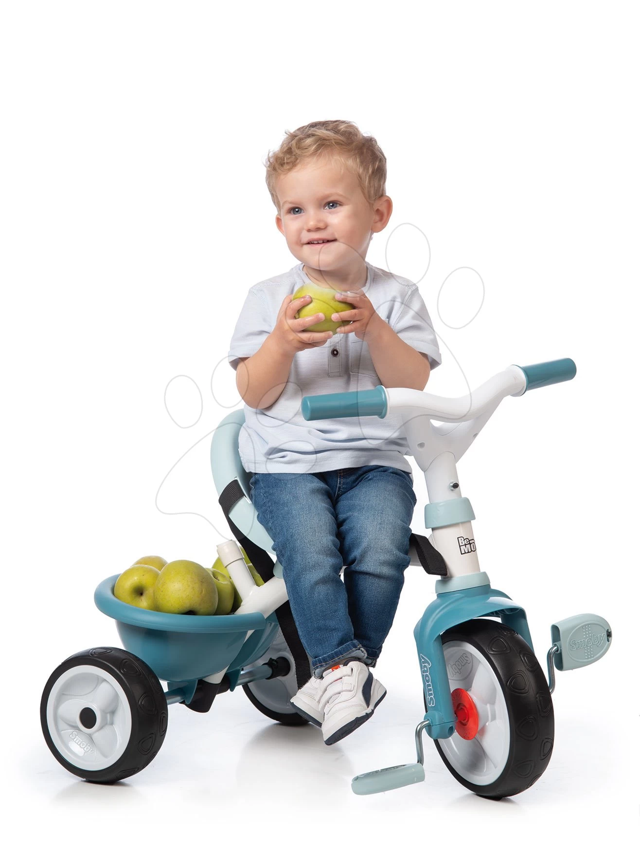 Dreirad Mit Leerlauf Be Move Tricycle Blue Smoby Mit Führungsstab Und EVA-Rädern Blau Ab 15 Monaten 19 Dreirad Mit Leerlauf Be Move Tricycle Blue Smoby Mit Führungsstab Und EVA-Rädern Blau Ab 15 Monaten – Bild 19