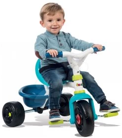 Dreirad Für Baby Be Fun Confort Blue Smoby Blau Ab 10 Monaten -Smoby 740405 d smoby trojkolka