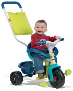Dreirad Für Baby Be Fun Confort Blue Smoby Blau Ab 10 Monaten -Smoby 740405 e smoby trojkolka