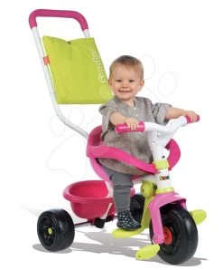 Dreirad Be Fun Confort Rose Smoby Rosa-grün Ab 10 Monaten -Smoby 740406 l smoby trojkolka