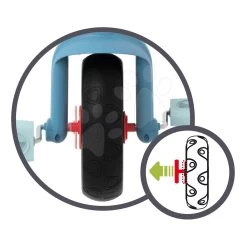Dreirad Mit Rückenlehne Be Move Comfort Tricycle Blue Smoby Mit EVA-Rädern Und Führungsstange Mit Tasche Blau Ab 10 Monaten -Smoby 740414 h smoby trojkolka