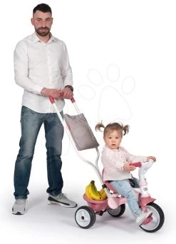 Dreirad Mit Rückenlehne Be Move Comfort Tricycle Pink Smoby Mit EVA-Rädern Und Führungsstange Mit Tasche Rosa Ab 10 Monaten 24 Dreirad Mit Rückenlehne Be Move Comfort Tricycle Pink Smoby Mit EVA-Rädern Und Führungsstange Mit Tasche Rosa Ab 10 Monaten -Smoby 740415 c smoby trojkolka