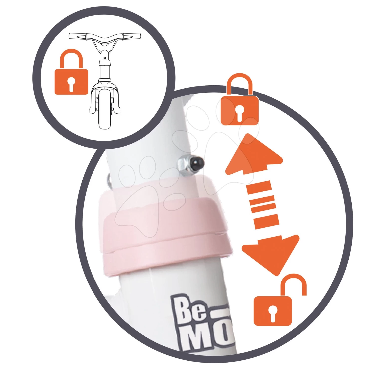 Dreirad Mit Rückenlehne Be Move Comfort Tricycle Pink Smoby Mit EVA-Rädern Und Führungsstange Mit Tasche Rosa Ab 10 Monaten 6 Dreirad Mit Rückenlehne Be Move Comfort Tricycle Pink Smoby Mit EVA-Rädern Und Führungsstange Mit Tasche Rosa Ab 10 Monaten – Bild 6