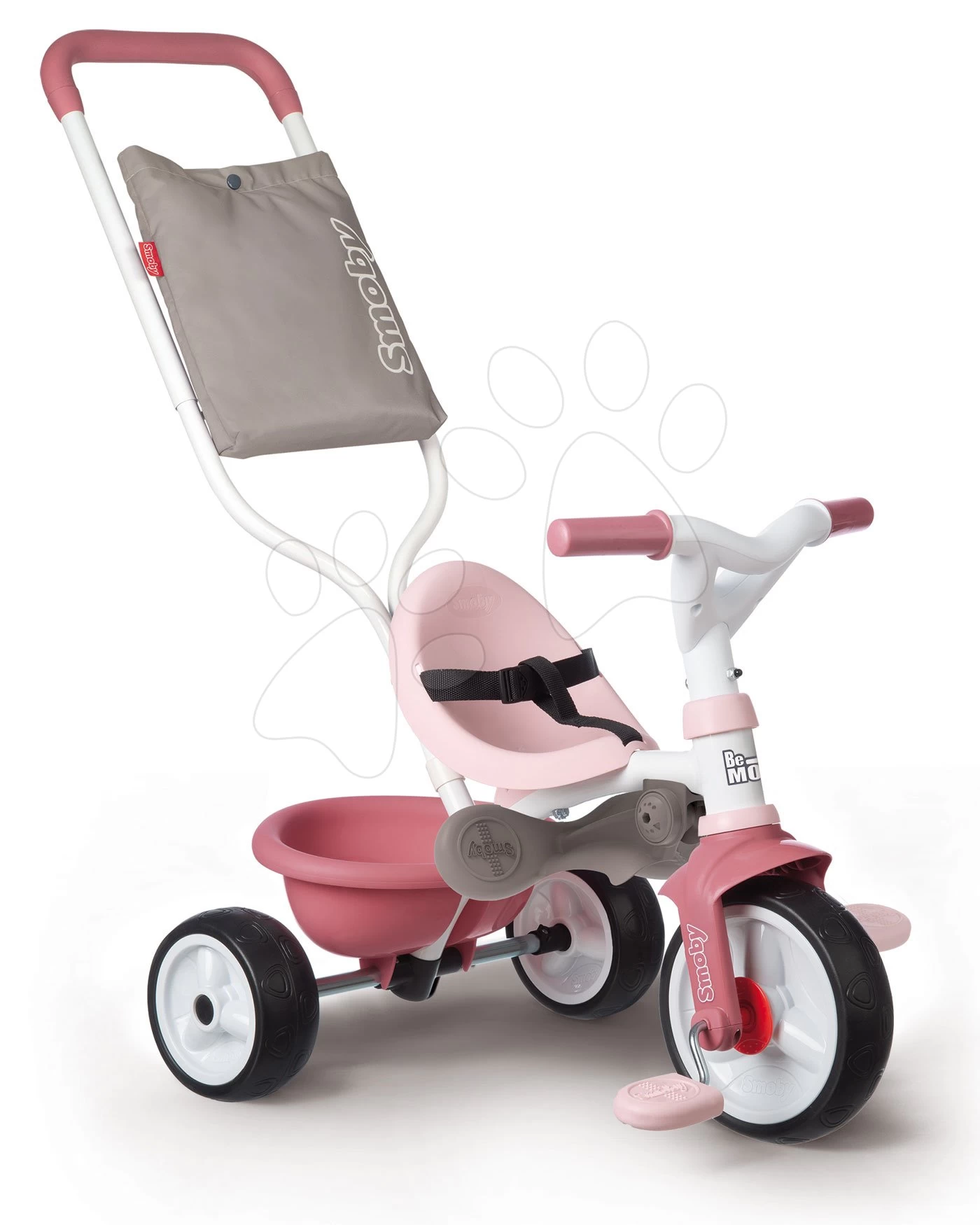 Dreirad Mit Rückenlehne Be Move Comfort Tricycle Pink Smoby Mit EVA-Rädern Und Führungsstange Mit Tasche Rosa Ab 10 Monaten 13 Dreirad Mit Rückenlehne Be Move Comfort Tricycle Pink Smoby Mit EVA-Rädern Und Führungsstange Mit Tasche Rosa Ab 10 Monaten – Bild 13