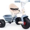 Dreirad Be Fun Comfort Tricycle Blue Smoby Mit Doppelter Führungsschiene Und Tasche Ab 10 Monaten SM740416
