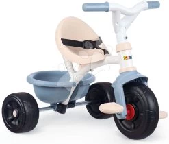 Dreirad Be Fun Comfort Tricycle Blue Smoby Mit Doppelter Führungsschiene Und Tasche Ab 10 Monaten SM740416