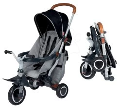 Dreirad Und Kinderwagen Faltbar Evolutive Robin Trike Smoby Mit Klappbarer Rückenlehne Und Leisen Rädern Ab 6 Monaten -Smoby 741300 a smoby trojkolka