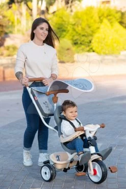Dreirad Und Kinderwagen In Einem Mit Hoher Rückenlehne Mickey Disney Baby Balade Plus Tricycle Smoby Mit Bremse Und EVA-Rädern Ab 10 Monaten SM741402 -Smoby 741402 d smoby trojkolka