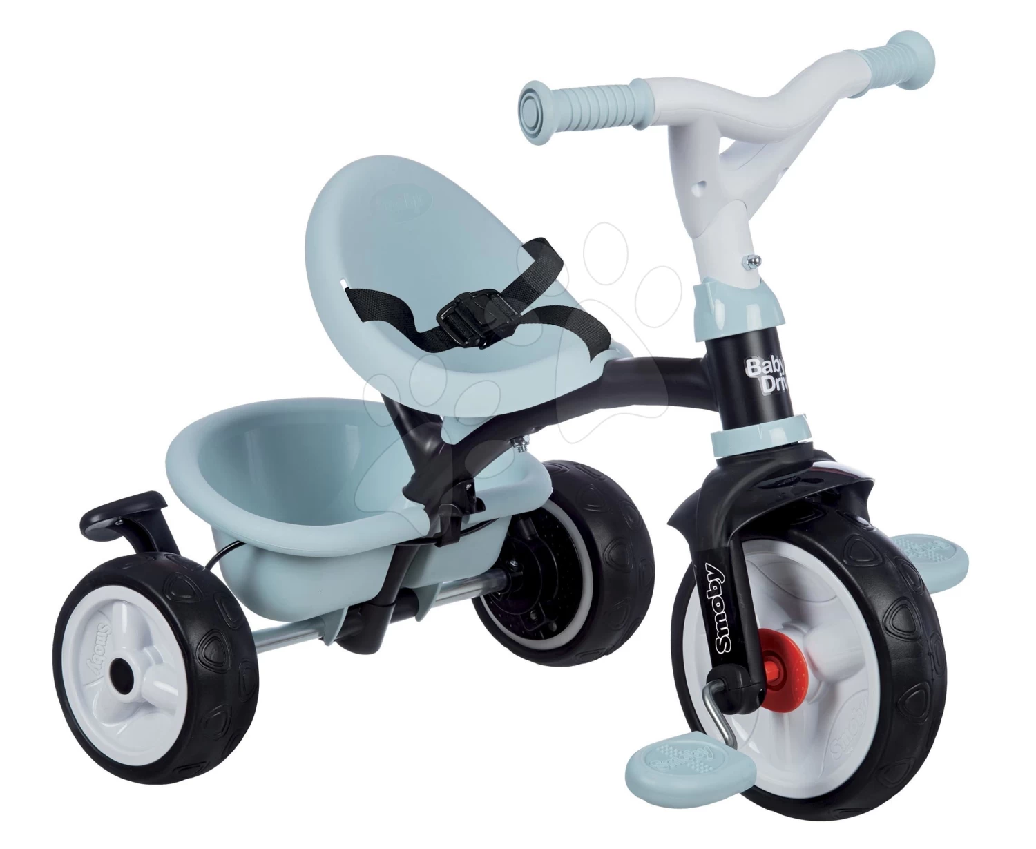 Dreirad Und Kinderwagen In Einem Mit Bremse Baby Driver Plus Blue Smoby Mit EVA-Rädern Und Intuitiver Steuerung Blau Ab 10 Monaten 3 Dreirad Und Kinderwagen In Einem Mit Bremse Baby Driver Plus Blue Smoby Mit EVA-Rädern Und Intuitiver Steuerung Blau Ab 10 Monaten – Bild 3