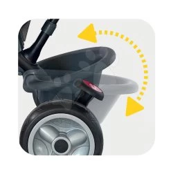 Dreirad Und Kinderwagen In Einem Mit Bremse Baby Driver Plus Grey Smoby Mit EVA-Rädern Und Intuitiver Steuerung Grau Ab 10 Monaten 21 Dreirad Und Kinderwagen In Einem Mit Bremse Baby Driver Plus Grey Smoby Mit EVA-Rädern Und Intuitiver Steuerung Grau Ab 10 Monaten -Smoby 741502 e smoby trojkolka