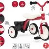 Kinderdreirad Und Laufrad Retro Rookie Trike Smoby Ultraleicht Mit Pedalen Und Leisen Gummirädern Ab 24 Monaten SM742000