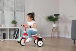 Kinderdreirad Und Laufrad Retro Rookie Trike Smoby Ultraleicht Mit Pedalen Und Leisen Gummirädern Ab 24 Monaten SM742000 -Smoby 742000 e samoby trojkolka