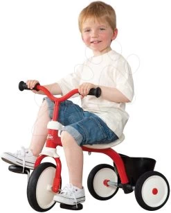 Kinderdreirad Und Laufrad Retro Rookie Trike Smoby Ultraleicht Mit Pedalen Und Leisen Gummirädern Ab 24 Monaten SM742000 -Smoby 742000 h samoby trojkolka