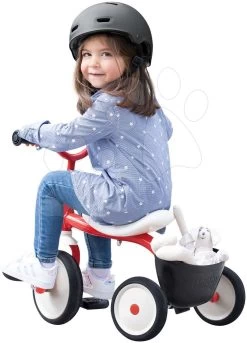 Kinderdreirad Und Laufrad Retro Rookie Trike Smoby Ultraleicht Mit Pedalen Und Leisen Gummirädern Ab 24 Monaten SM742000 -Smoby 742000 j samoby trojkolka