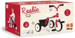 Kinderdreirad Und Laufrad Retro Rookie Trike Smoby Ultraleicht Mit Pedalen Und Leisen Gummirädern Ab 24 Monaten SM742000 -Smoby 742000 n samoby trojkolka