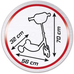 Scooter 3 Räder Cars 3 Wheels Scooter Smoby Mit Höhenverstellbaren Und Rutschfesten Rädern Ab 3 Jahren SM750114 8 Scooter 3 Räder Cars 3 Wheels Scooter Smoby Mit Höhenverstellbaren Und Rutschfesten Rädern Ab 3 Jahren SM750114 -Smoby 750114 d smoby kolobezka