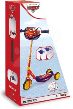 Scooter 3 Räder Cars 3 Wheels Scooter Smoby Mit Höhenverstellbaren Und Rutschfesten Rädern Ab 3 Jahren SM750114 9 Scooter 3 Räder Cars 3 Wheels Scooter Smoby Mit Höhenverstellbaren Und Rutschfesten Rädern Ab 3 Jahren SM750114 -Smoby 750114 e smoby kolobezka