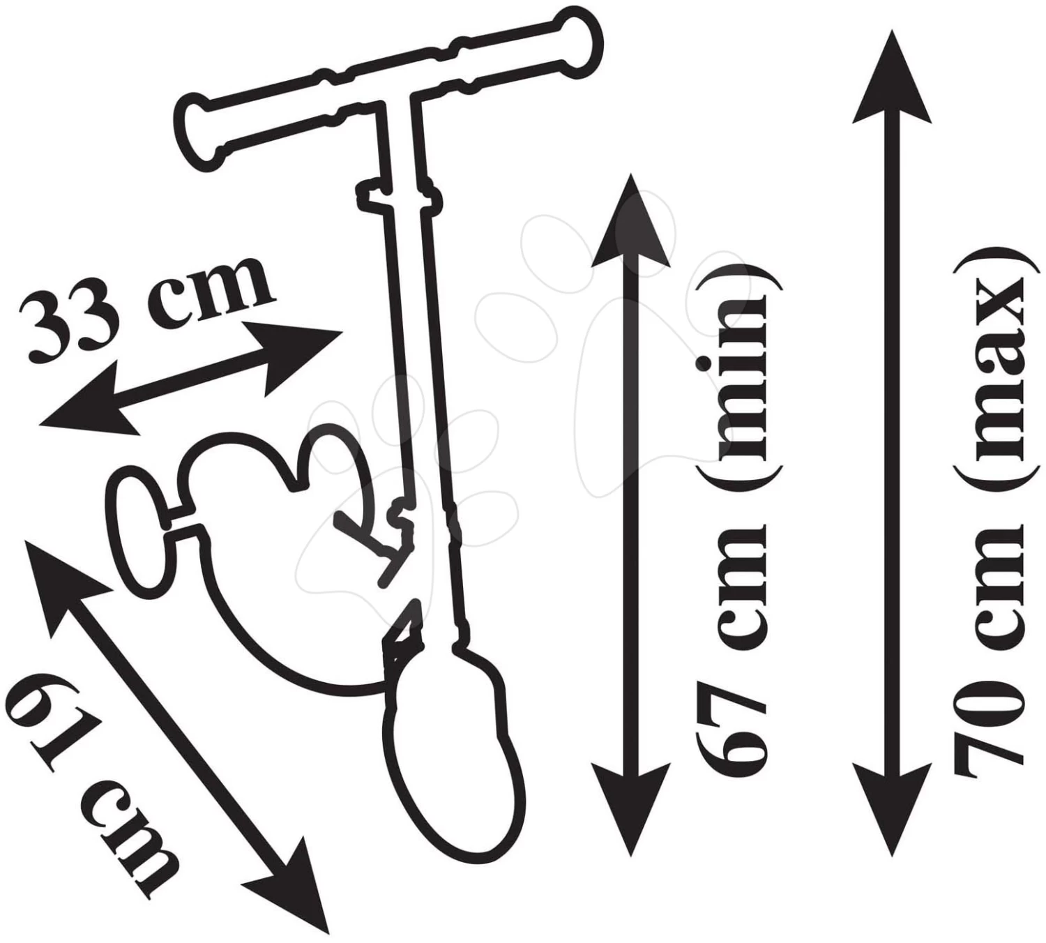 Scooter 3 Räder Aus Holz Cars 3 Wheels Foldable Scooter Smoby Zusammenklappbar Höhenverstellbar Und Rutschfest Geräuschlos Ab 3 Jahren SM750119 5 Scooter 3 Räder Aus Holz Cars 3 Wheels Foldable Scooter Smoby Zusammenklappbar Höhenverstellbar Und Rutschfest Geräuschlos Ab 3 Jahren SM750119 – Bild 5