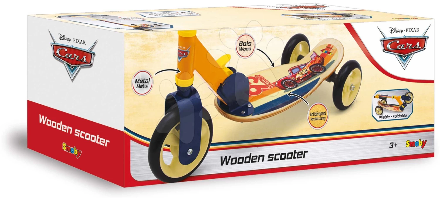 Scooter 3 Räder Aus Holz Cars 3 Wheels Foldable Scooter Smoby Zusammenklappbar Höhenverstellbar Und Rutschfest Geräuschlos Ab 3 Jahren SM750119 6 Scooter 3 Räder Aus Holz Cars 3 Wheels Foldable Scooter Smoby Zusammenklappbar Höhenverstellbar Und Rutschfest Geräuschlos Ab 3 Jahren SM750119 – Bild 6