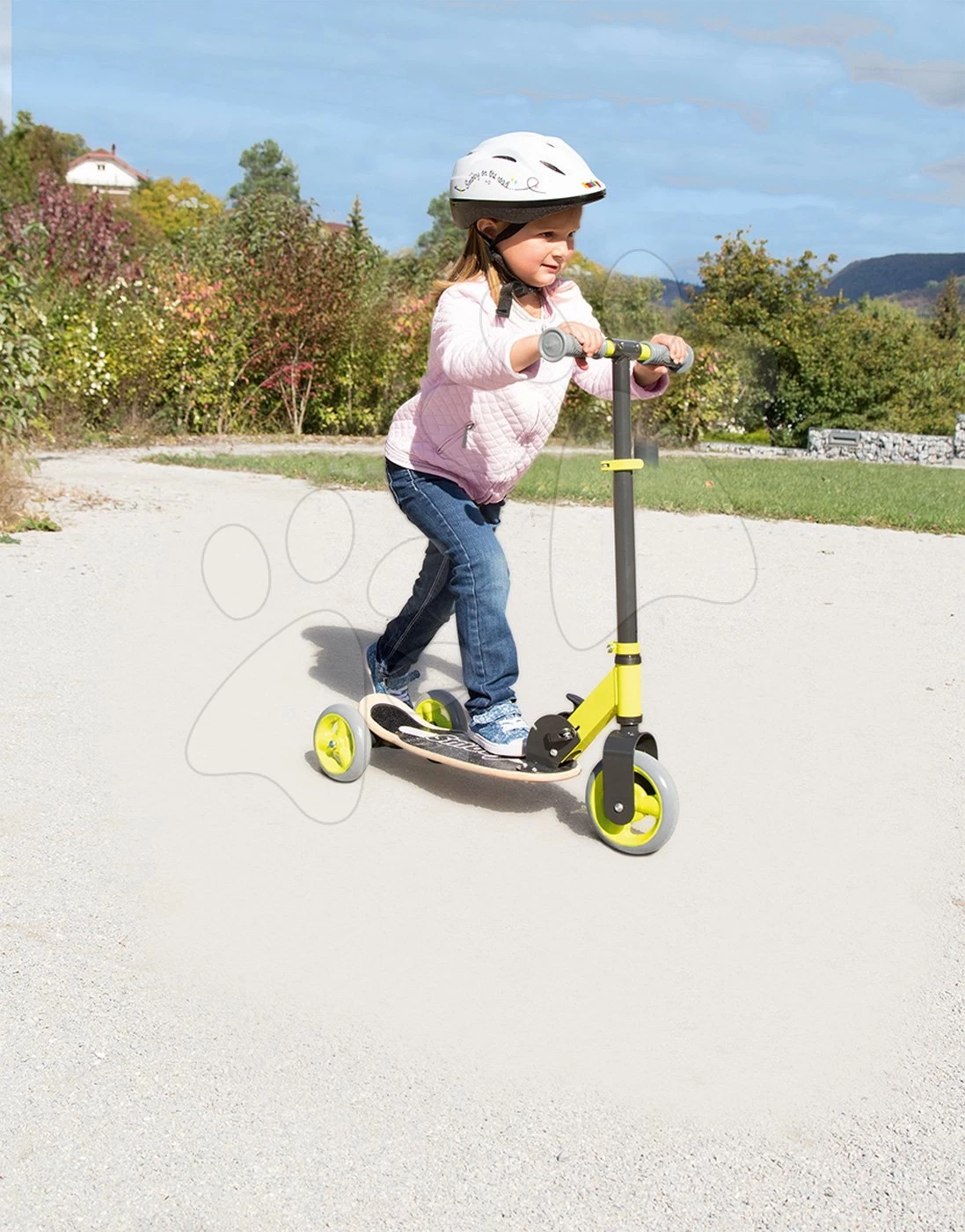 Roller 3 Räder Aus Dem Holz Wooden Scooter Smoby Faltbar Und Höhenverstellbar Ab 3 Jahren 4 Roller 3 Räder Aus Dem Holz Wooden Scooter Smoby Faltbar Und Höhenverstellbar Ab 3 Jahren – Bild 4