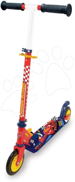 Scooter Cars 2 Wheels Foldable Smoby Faltbar Mit Bremse Höhenverstellbar Max. 83 Cm Ab 5 Jahren SM750337 -Smoby 750337 f smoby kolobezka