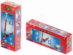 Roller Super Mario Smoby Klappbar Mit Bremse Höhenverstellbar Max. 83 Cm Ab 5 Jahren -Smoby 750373 c smoby odrazadlo