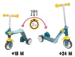 Roller & Kinderdreirad Reversible 2v1 Scooter Smoby Dreirad Stahlgrau Griffhöhe 53/63 Cm Belastbarkeit 20 Kg Ab 18 Monaten 15 Roller & Kinderdreirad Reversible 2v1 Scooter Smoby Dreirad Stahlgrau Griffhöhe 53/63 Cm Belastbarkeit 20 Kg Ab 18 Monaten -Smoby 750612 d smoby kolobezka odrazadlo