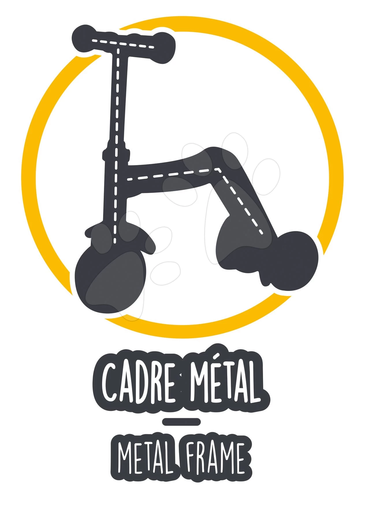 Roller & Kinderdreirad Reversible 2v1 Scooter Smoby Dreirad Stahlgrau Griffhöhe 53/63 Cm Belastbarkeit 20 Kg Ab 18 Monaten 5 Roller & Kinderdreirad Reversible 2v1 Scooter Smoby Dreirad Stahlgrau Griffhöhe 53/63 Cm Belastbarkeit 20 Kg Ab 18 Monaten – Bild 5