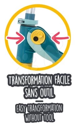 Roller & Kinderdreirad Reversible 2v1 Scooter Smoby Dreirad Stahlgrau Griffhöhe 53/63 Cm Belastbarkeit 20 Kg Ab 18 Monaten 18 Roller & Kinderdreirad Reversible 2v1 Scooter Smoby Dreirad Stahlgrau Griffhöhe 53/63 Cm Belastbarkeit 20 Kg Ab 18 Monaten -Smoby 750612 g smoby kolobezka odrazadlo