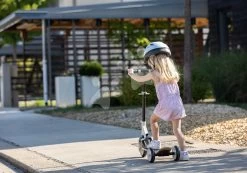 Dreirad-Holzroller Holz 3W Foldable Scooter Black Smoby Faltbar Und Höhenverstellbar -Smoby 750908 c smoby odrazadlo