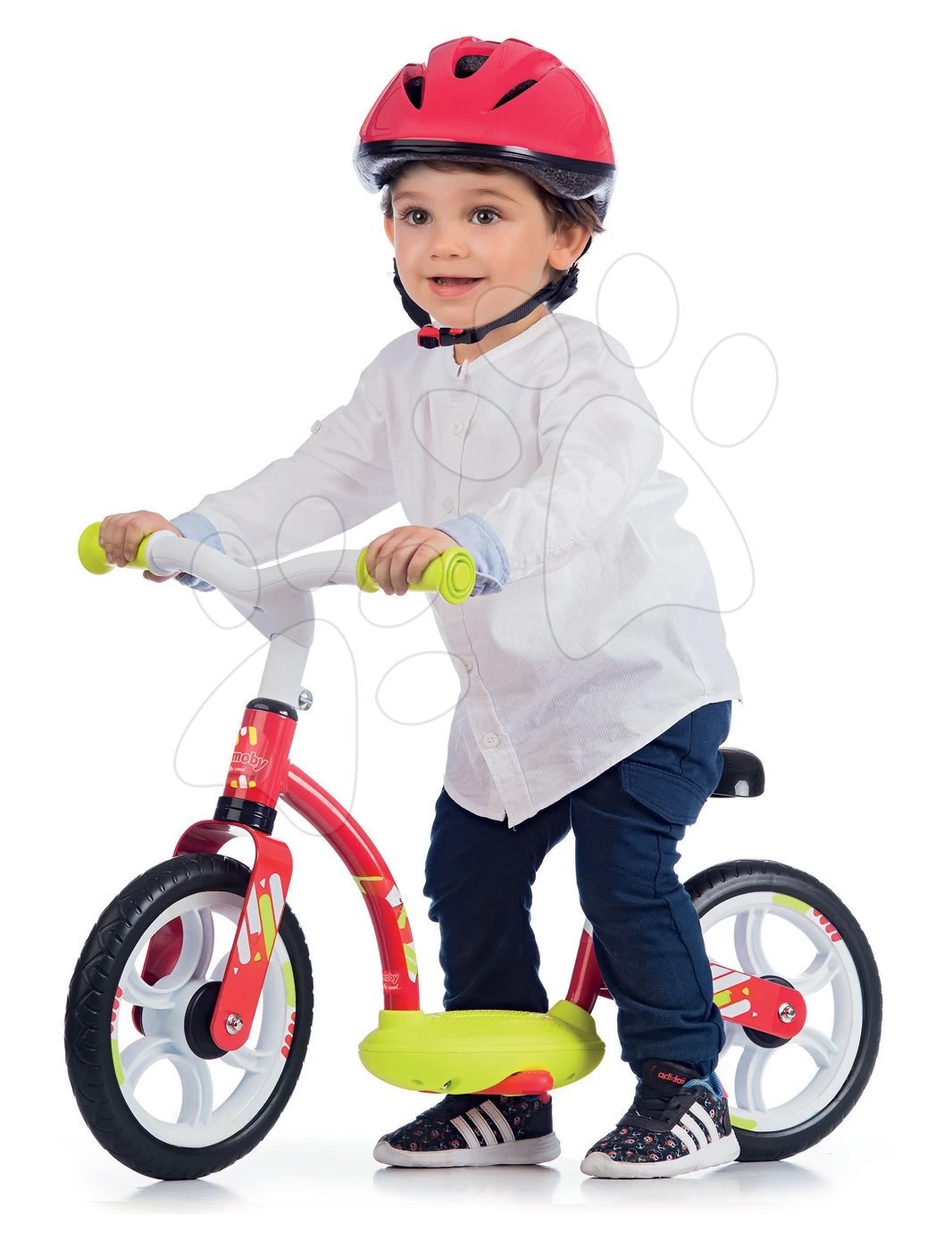Balance Laufrad Balance Bike Comfort Red Smoby Mit Metallkonstruktion Und Höhenverstellbarem Sitz Ab 24 Monaten 4 Balance Laufrad Balance Bike Comfort Red Smoby Mit Metallkonstruktion Und Höhenverstellbarem Sitz Ab 24 Monaten – Bild 4