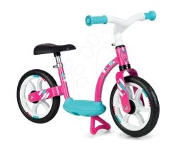 Balance Laufrad Learning Bike Smoby Mit Verstellbarer Sitzhöhe Weiß-pink Ab 24 Monaten