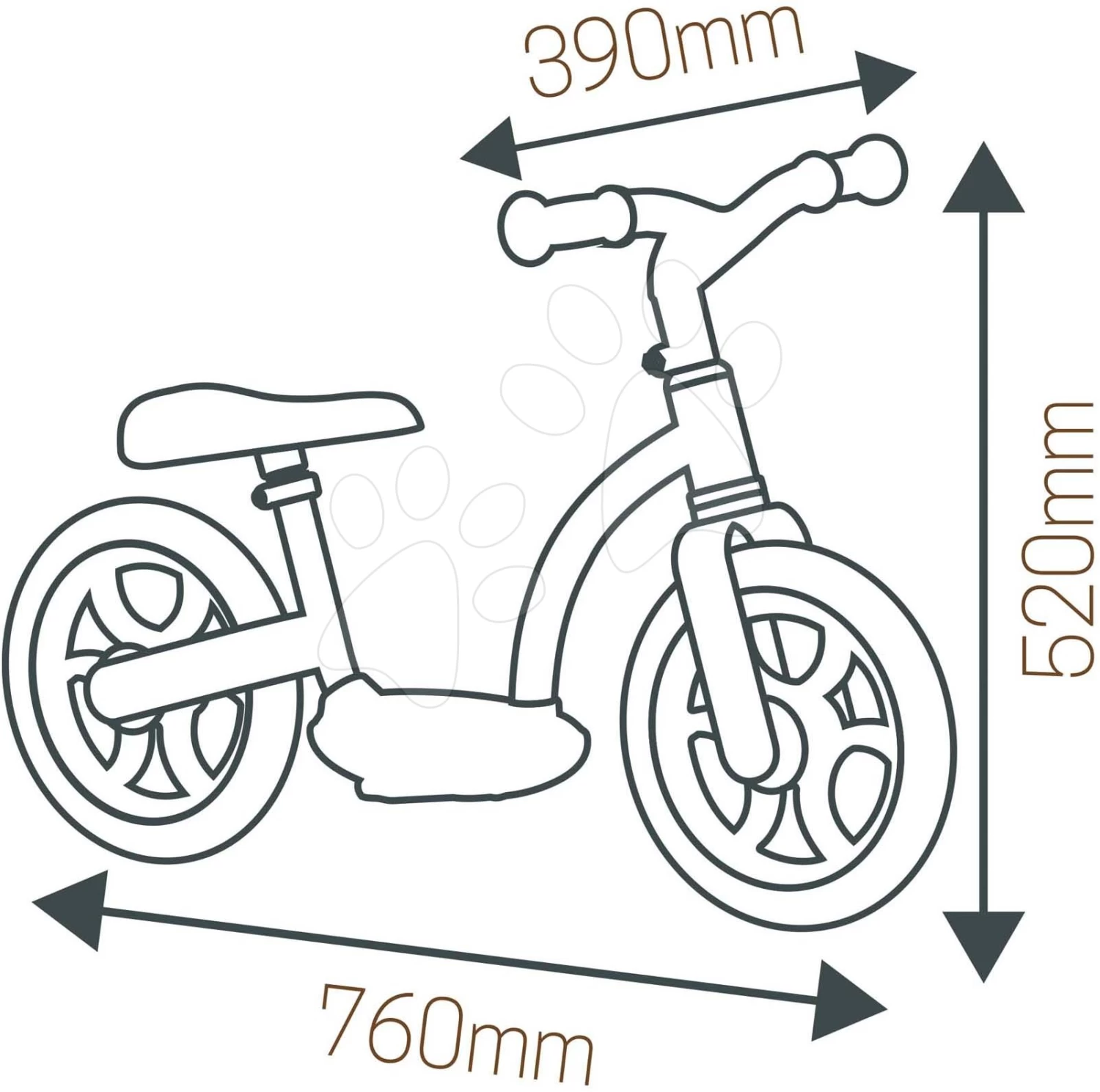 Balance Laufrad Balance Bike Comfort Smoby Mit Ultraleichter Konstruktion Und Leisem Gang 2,7 Kg Gummirädern Ab 24 Monatens SM770126 15 Balance Laufrad Balance Bike Comfort Smoby Mit Ultraleichter Konstruktion Und Leisem Gang 2,7 Kg Gummirädern Ab 24 Monatens SM770126 – Bild 15