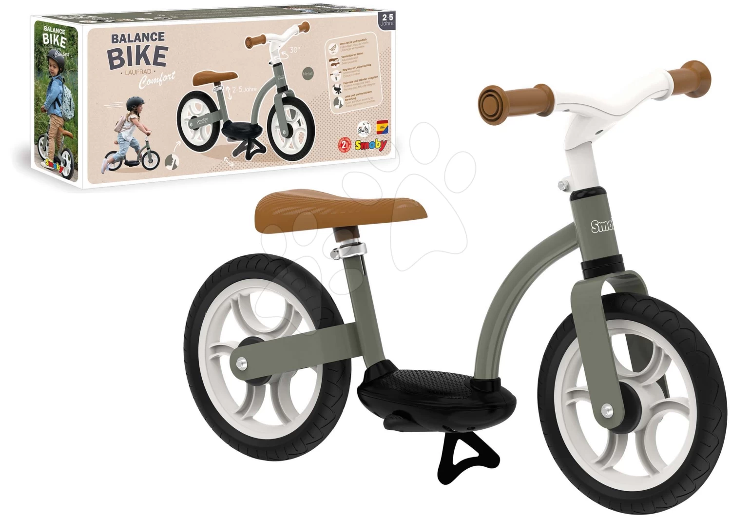 Balance Laufrad Balance Bike Comfort Smoby Mit Ultraleichter Konstruktion Und Leisem Gang 2,7 Kg Gummirädern Ab 24 Monatens SM770126 14 Balance Laufrad Balance Bike Comfort Smoby Mit Ultraleichter Konstruktion Und Leisem Gang 2,7 Kg Gummirädern Ab 24 Monatens SM770126 – Bild 14