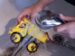 Set Rutsche Mit Springbrunnen Funny Double Toboggan 2 Meter Smoby Und Arbeitswagen 3 Typen Power Worker -Smoby 800055000 c big pracovne auta 800055801 800055802 800055803