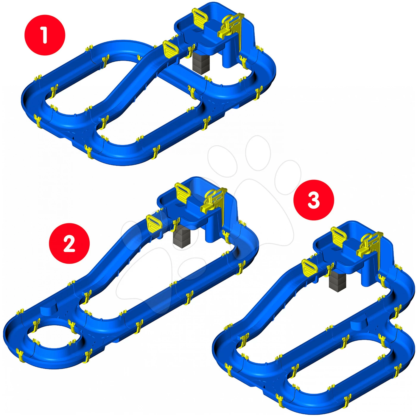 Rutschenset Toboggan XL Smoby Mit Wasser Länge 230 Cm Und Wasserspiel Waterplay Niagara Mit Booten 9 Rutschenset Toboggan XL Smoby Mit Wasser Länge 230 Cm Und Wasserspiel Waterplay Niagara Mit Booten – Bild 9