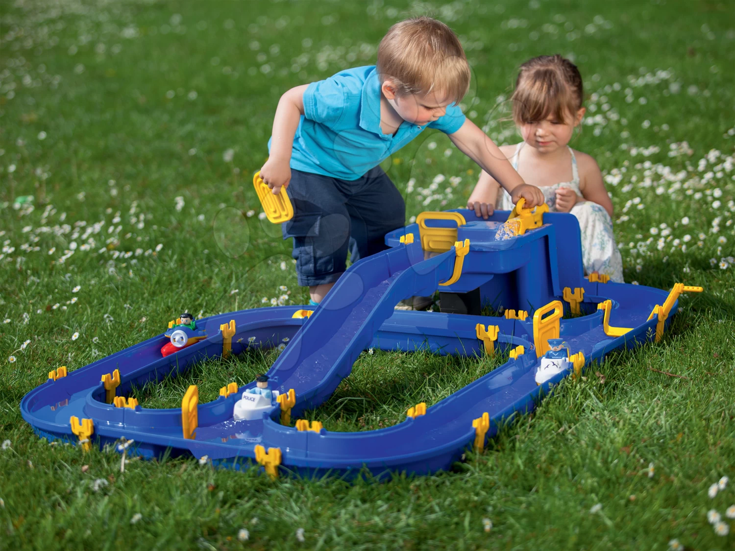 Rutschenset Toboggan XL Smoby Mit Wasser Länge 230 Cm Und Wasserspiel Waterplay Niagara Mit Booten 15 Rutschenset Toboggan XL Smoby Mit Wasser Länge 230 Cm Und Wasserspiel Waterplay Niagara Mit Booten – Bild 15