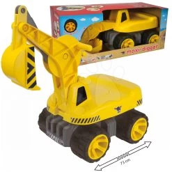 Set Rutsche Funny Toboggan Smoby 200 Cm Und Bagger Maxi Power Mit Sitz Ab 24 Monaten -Smoby 800055811 i big bager 2