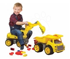 Set Rutsche Toboggan XL Smoby Mit Wasserlänge 230 Cm Und Bagger Mit Sitz 73 Cm Länge -Smoby 800055811 j big bager 2