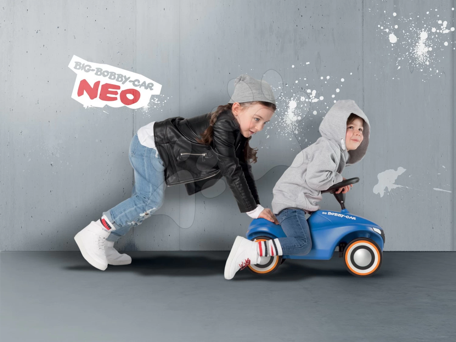 Set Rutsche Toboggan XS Blau Smoby Und Bobby Car Neo Blau Rutscher 6 Set Rutsche Toboggan XS Blau Smoby Und Bobby Car Neo Blau Rutscher – Bild 6