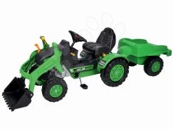 Werkstattset Mit 79 Zubehörteilen Black+Decker Smoby Und Ein Jim Loader Trettraktor Mit Lader Und Anhänger -Smoby 800056516 a big traktor 1